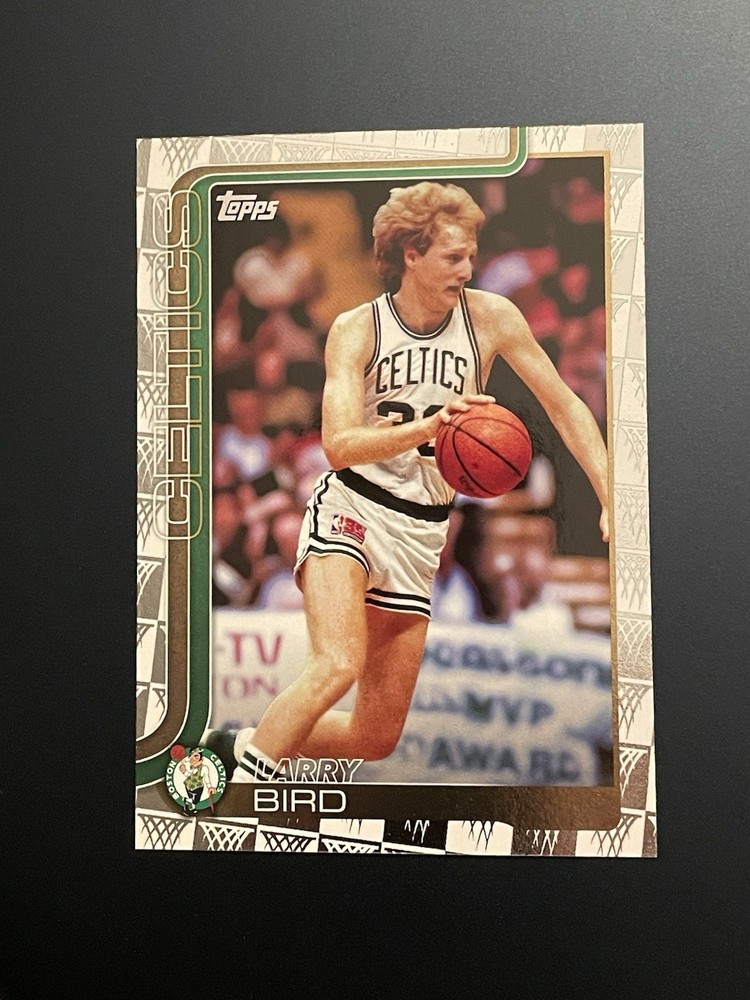 2025-26 Topps Flagship Larry Bird Season Tip Off Parallel #257 Celtics SP