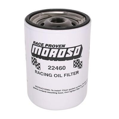 Moroso 22460, One White Steel Long Chevy Race Filter Performance Racing Parts