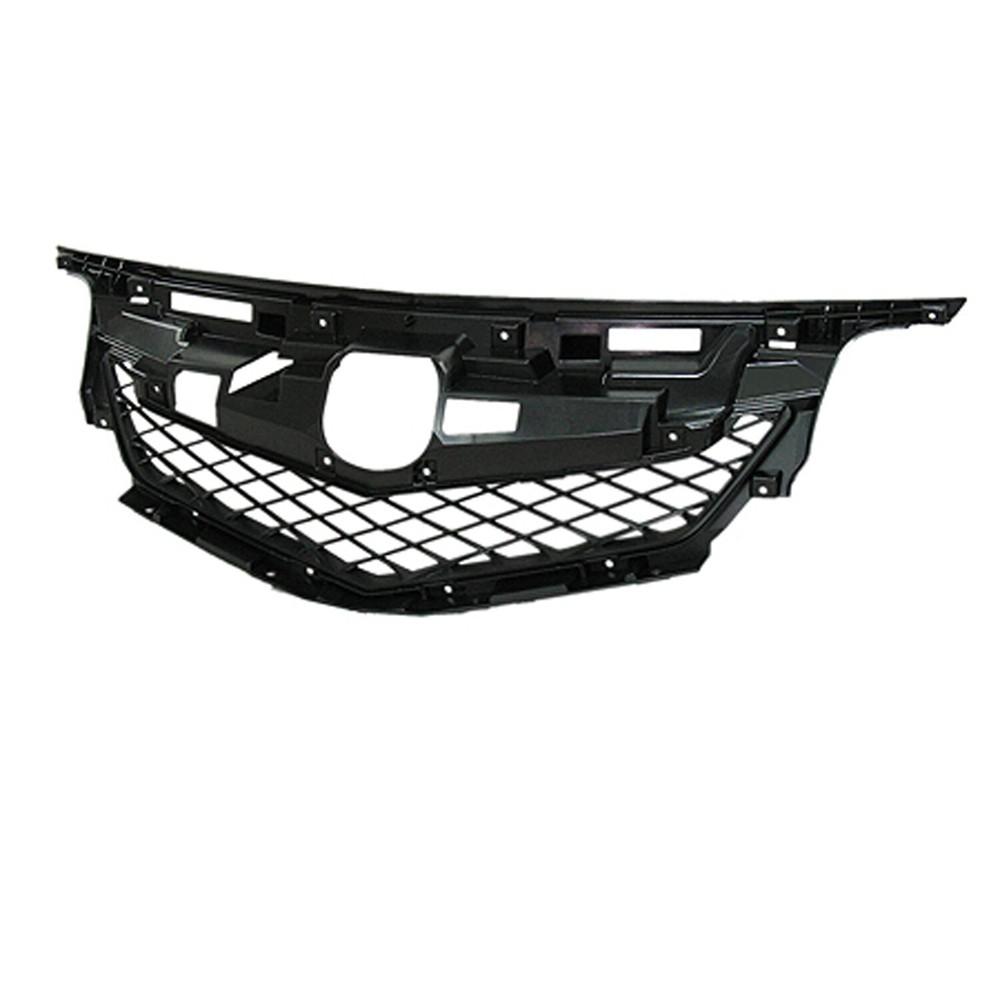 New Replacement Grille Frame Matte Black Plastic Base Model CAPA
