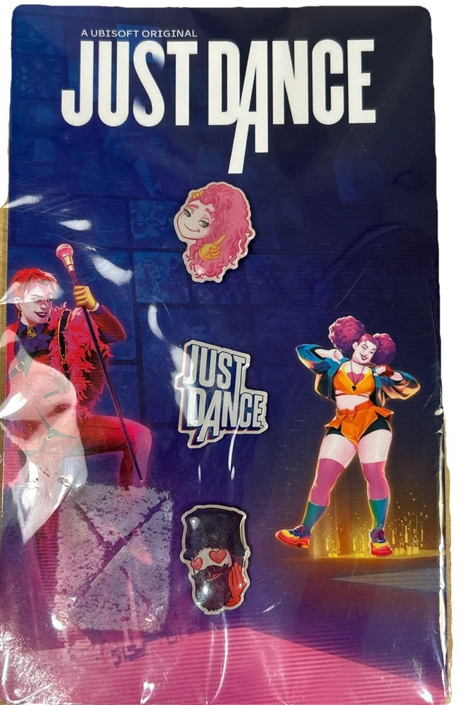 Nintendo Switch Just Dance Enamel Pins NEW