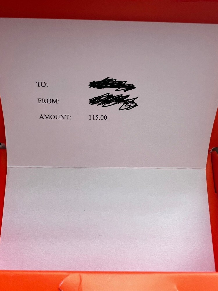 Nike $115 Gift Card No Expiration Local Pickup NYC Area-image