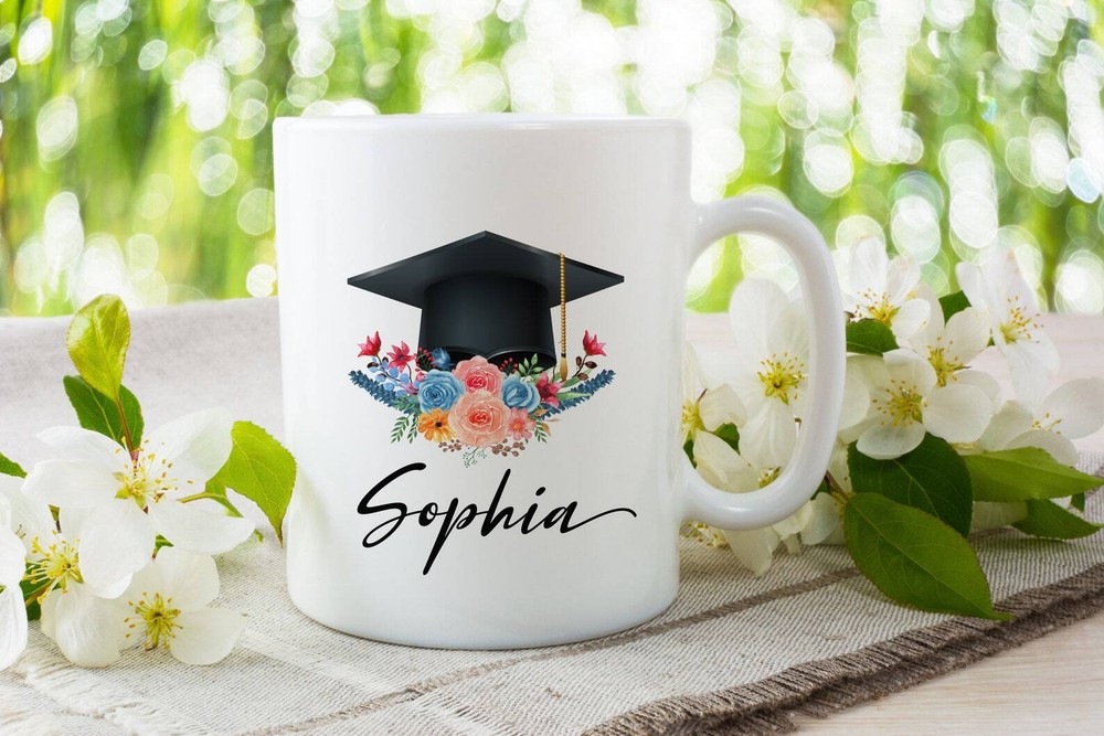 Personalized Graduation Coffee Mug Graduation Gift 2020 Custom Grad Mug Senior