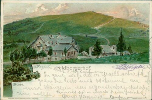 Ansichtskarte Feldbergerhof 1898 Feldberg Schwarzwald  (Nr.9488)