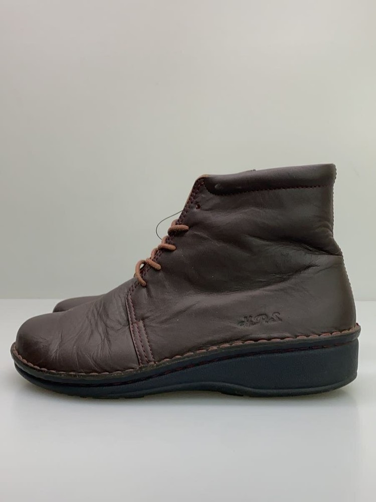 H.P.S./Lace-Up Boots/24Cm/Brw/Leather/1072350-240-C08 535