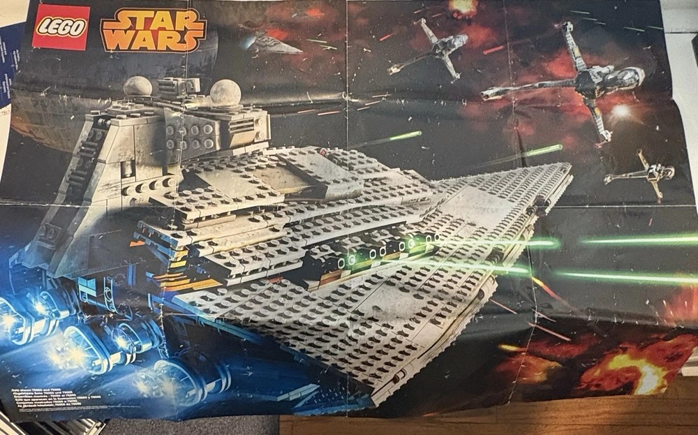 Lego Star Wars Star Destroyer Poster