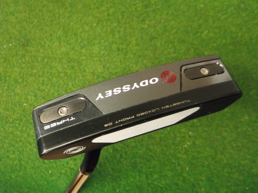 Odyssey TRI HOT 5K THREE 34 Inch Putter with STROKE LAB Shaft and Cover