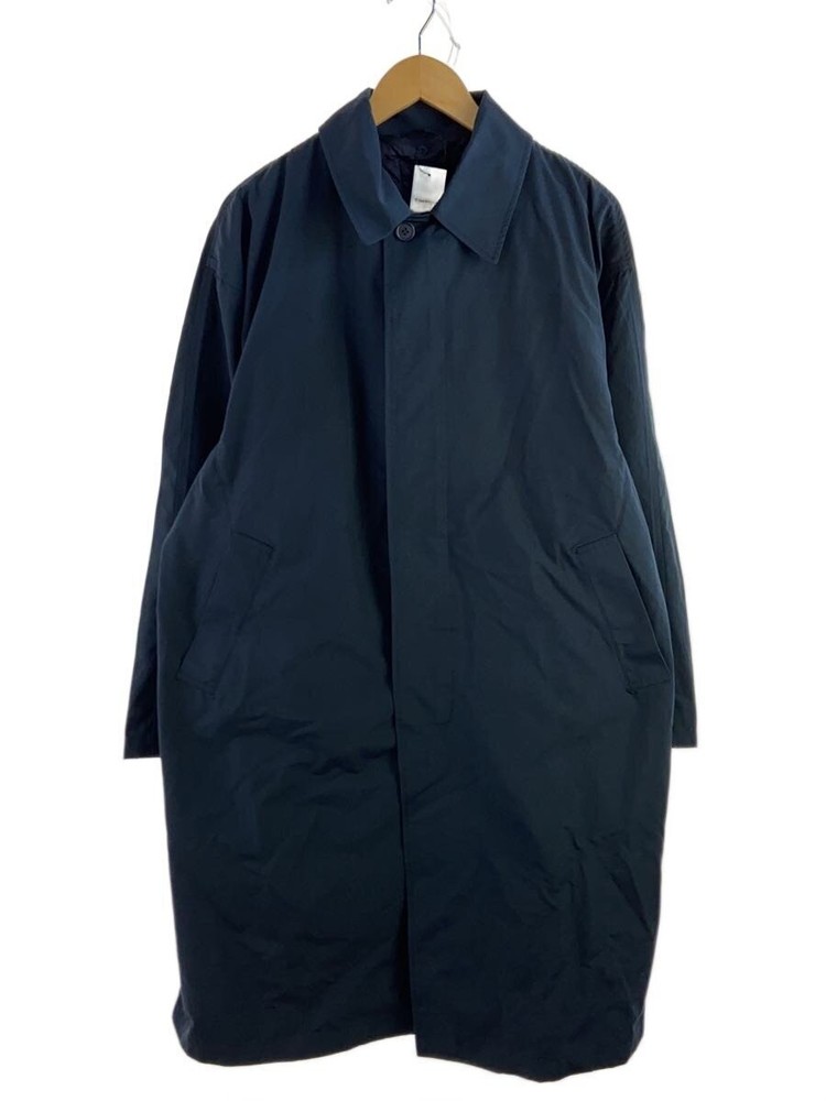 Taion  Steel Collar Coat/M/Polyester/Nvy 3398