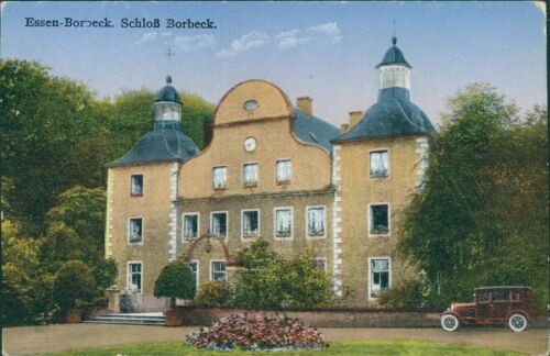 Postcard Essen Borbeck Castle around 1920 (b143)