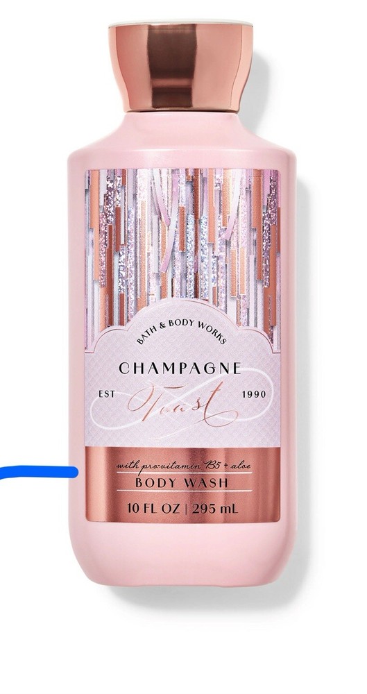 Bath & Body Works Champagne Toast Shower Gel 10 oz New Fragrant Body Wash