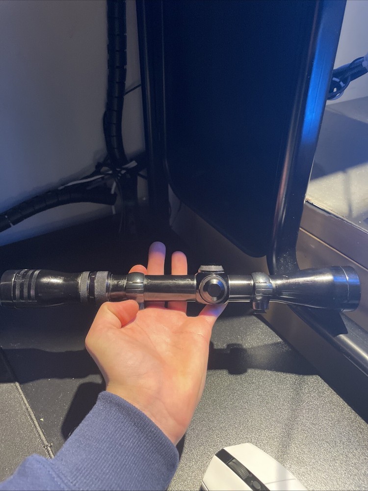 Vintage Redfield 3x9 Widefield TV Rifle Scope 3161716