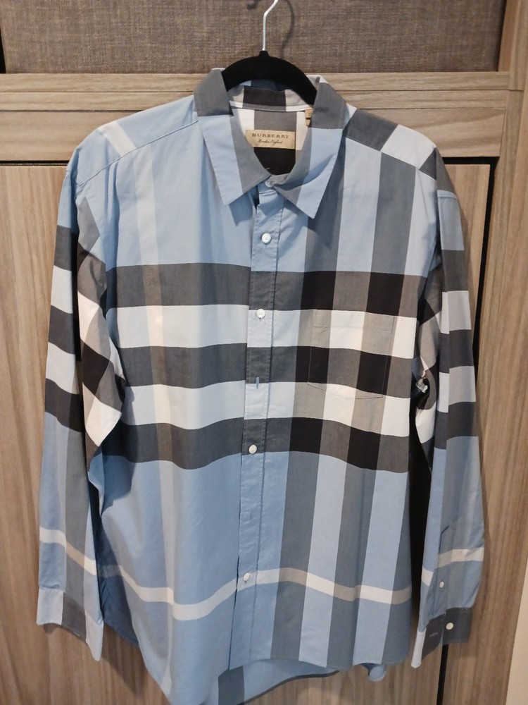 Mens Burberry Dress Shirt Xxl