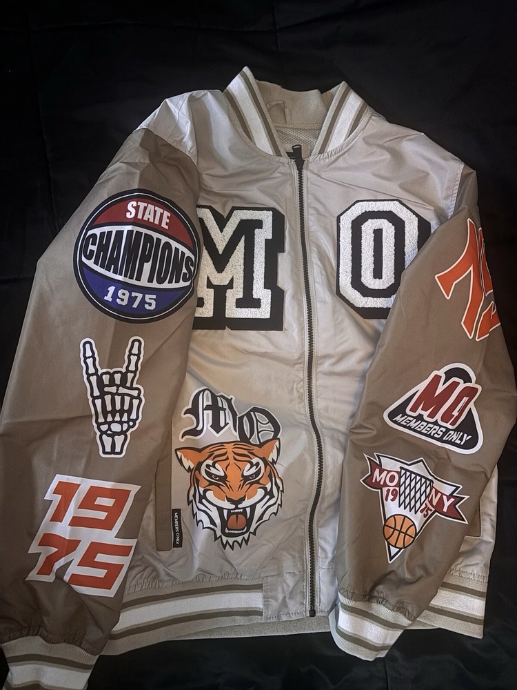 Members Only Varsity Jacket Size Medium-image