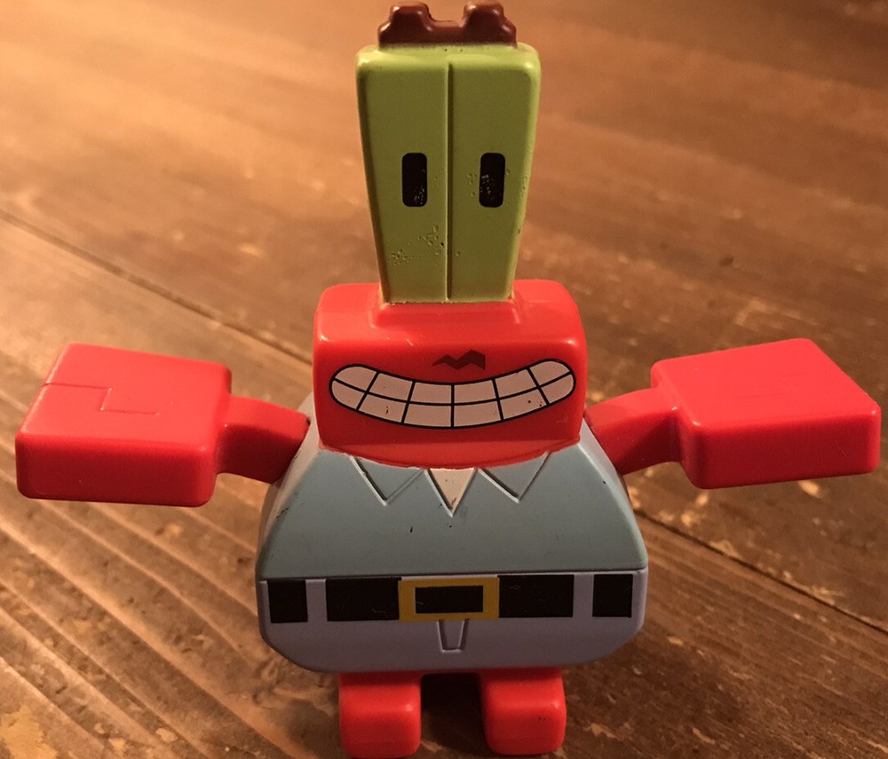 Burger King 2009 SpongeBob Viacom Stephen Hillenburg Collectible Figure