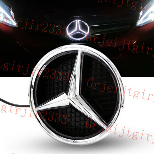 Upgrade Your W176 W205 W212 with Illuminated LED Front Grille Star Emblem 2011-2018