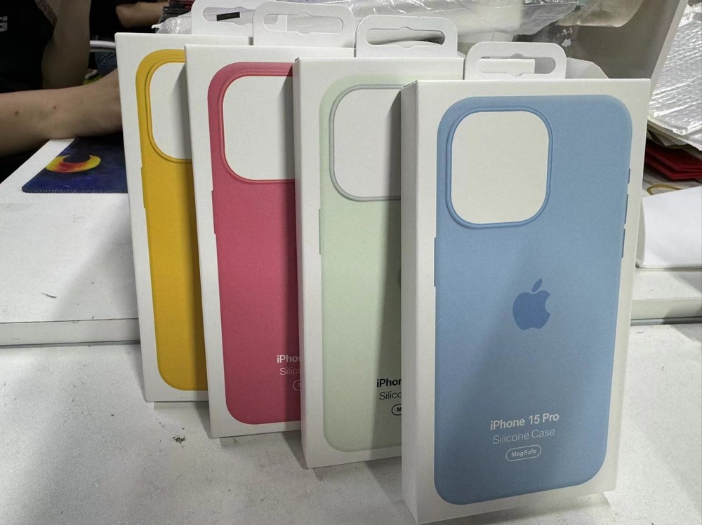 NEW For iPhone15 Pro Max 15Plus 15 Pro Original Silicone Case with MagSafe 2023