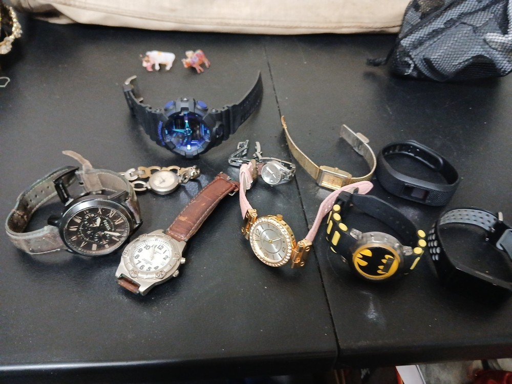 Watch Lot G Shock, Fossil, Coleman, Relic, Guess, Cote De Azur, Embasy, Fitbit