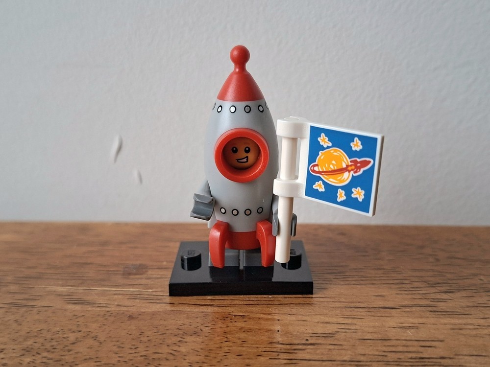 Lego Cmf Series 17: Rocket Boy Minifigure Col298 2017 Classic Space 71018