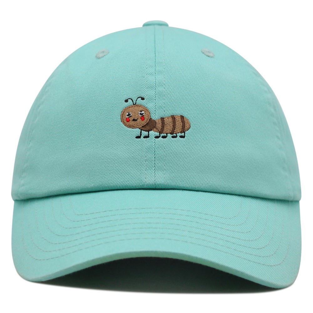 JPAK Cute Smiling Ant Premium Dad Hat Cotton 6-Panel Curved Brim Animal Lover