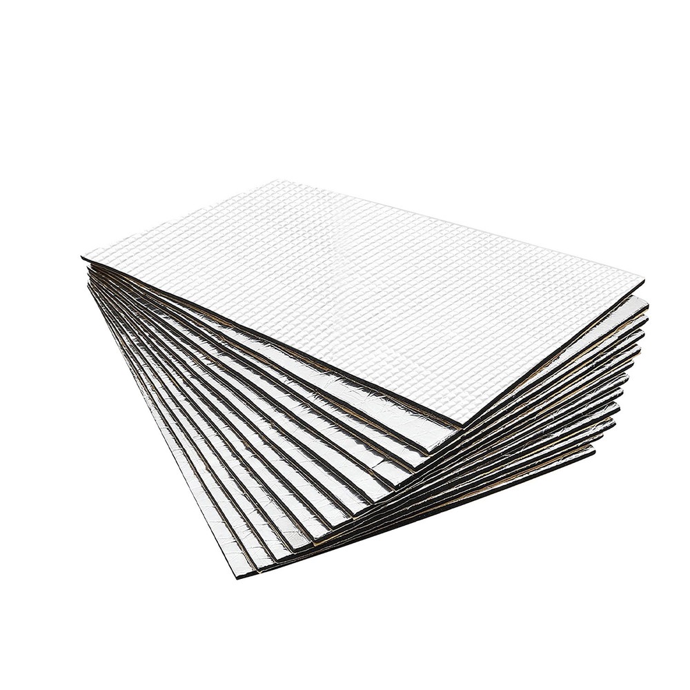 11ft² Car Insulation Sound Deadening Mat Heat Shield Thermal Noise Proofing 7mm