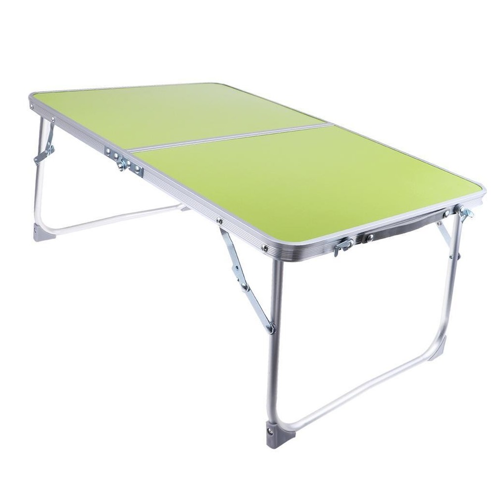 Folding Laptop Table Camping Outdoor Green