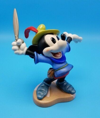 Disney WDCC Brave Little Tailor Mickey Mouse I Let Em Have It NIB with COA