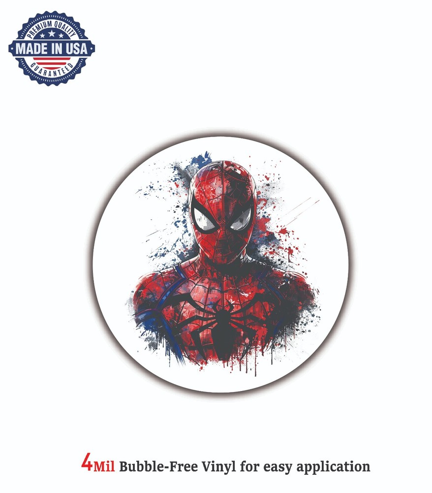 SPIDERMAN SUPER HERO VINYL DECAL STICKER CAR BUMPER 4MIL BUBBLE FREE US MADE