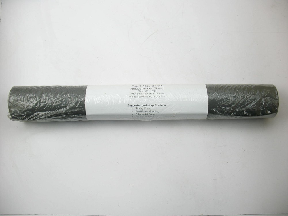 Fel-Pro 3137 Rubber Fiber Gasket Material Roll 36x18x1/32 Inch Sheet