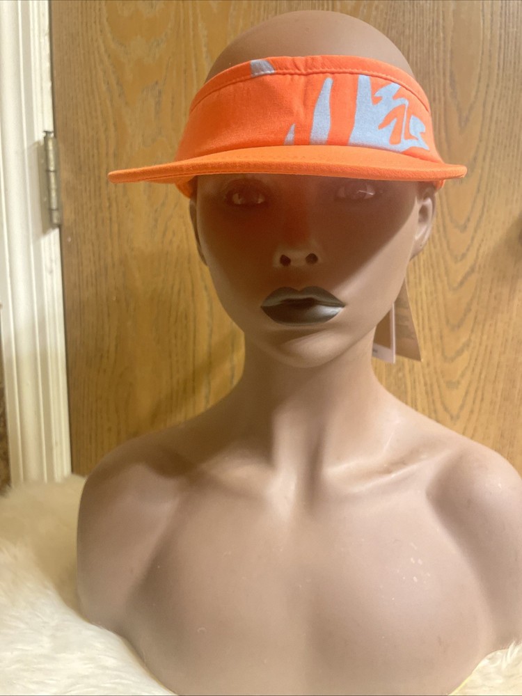 NEW WITH TAGS THE NORTH FACE VISOR ONE SIZE Adjustable 2 Orange 2 Lime Green