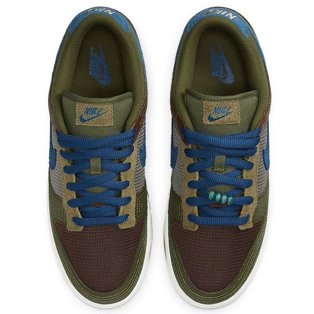 NIKE Men 9.0US   Dunk Low Nh Kakaowao/Marina/Rough Green/Pilgrim Us9 Dr0159-200