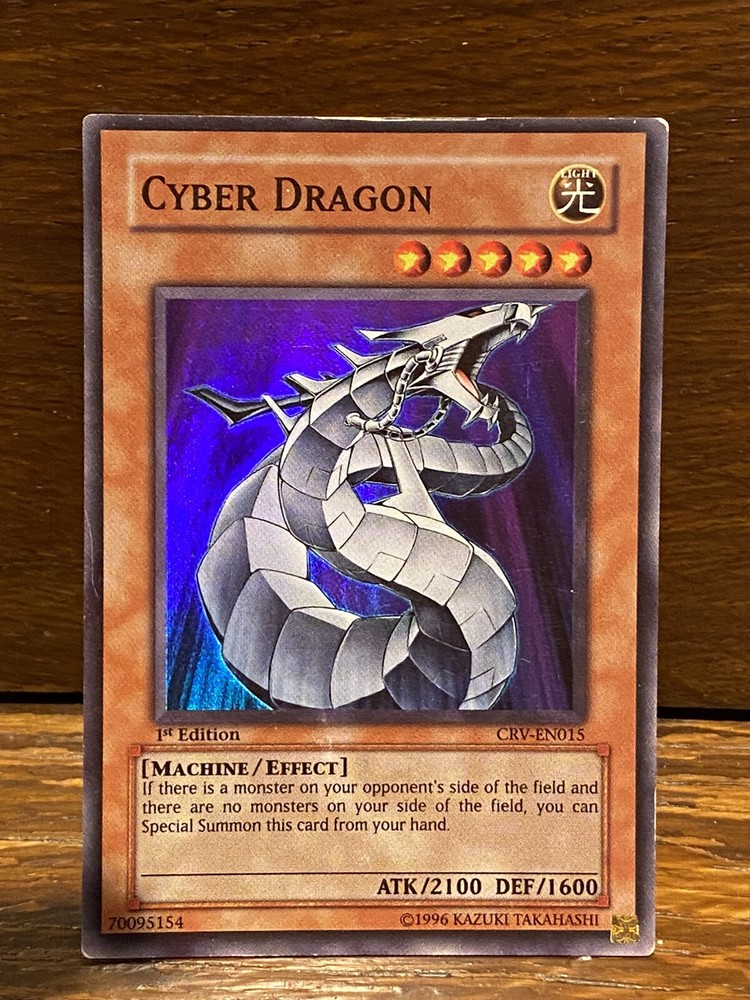 Cyber Dragon CRV-EN015 1st Edition Super Rare Not Mint