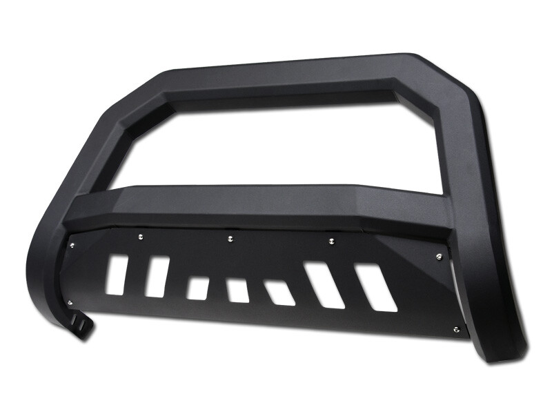 06-10 Hummer H3 Matte Black AVT Bull Bar Bumper Grille Guard