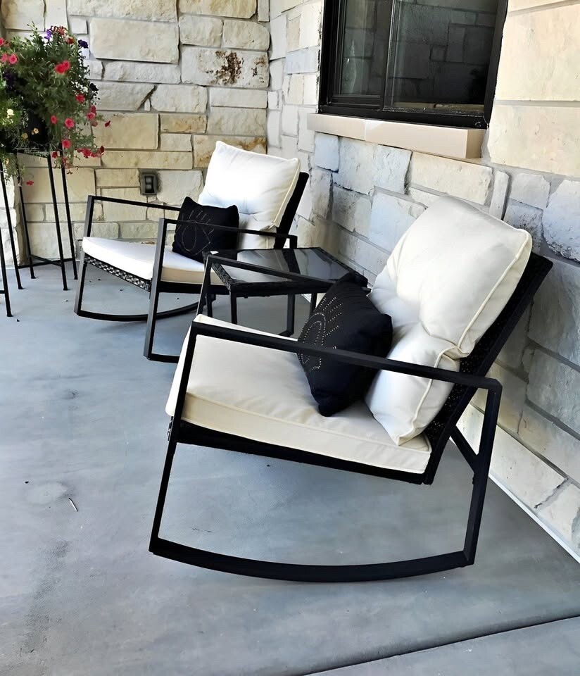 3- Piece Wicker Patio Set— **Brand New**