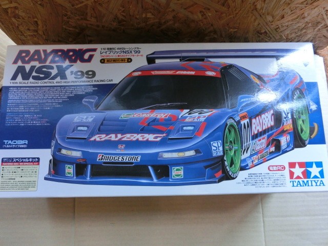 Tamiya 1/10 RAYBRIG NSX '99 Raybrig special RC kit with high performance parts