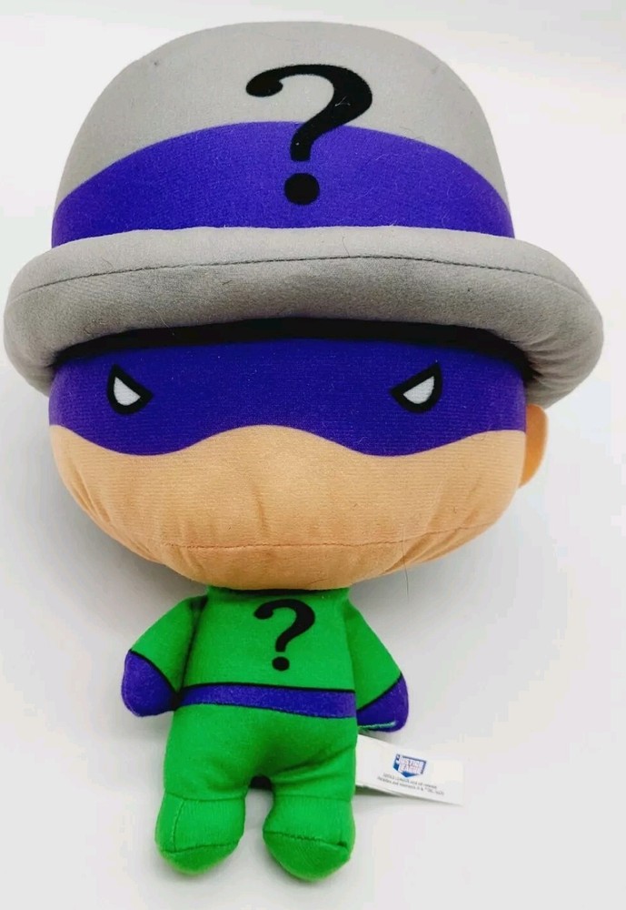 Batman The Riddler DC Comics Gotham City Villain Plush 10” Stuffed Toy Factory