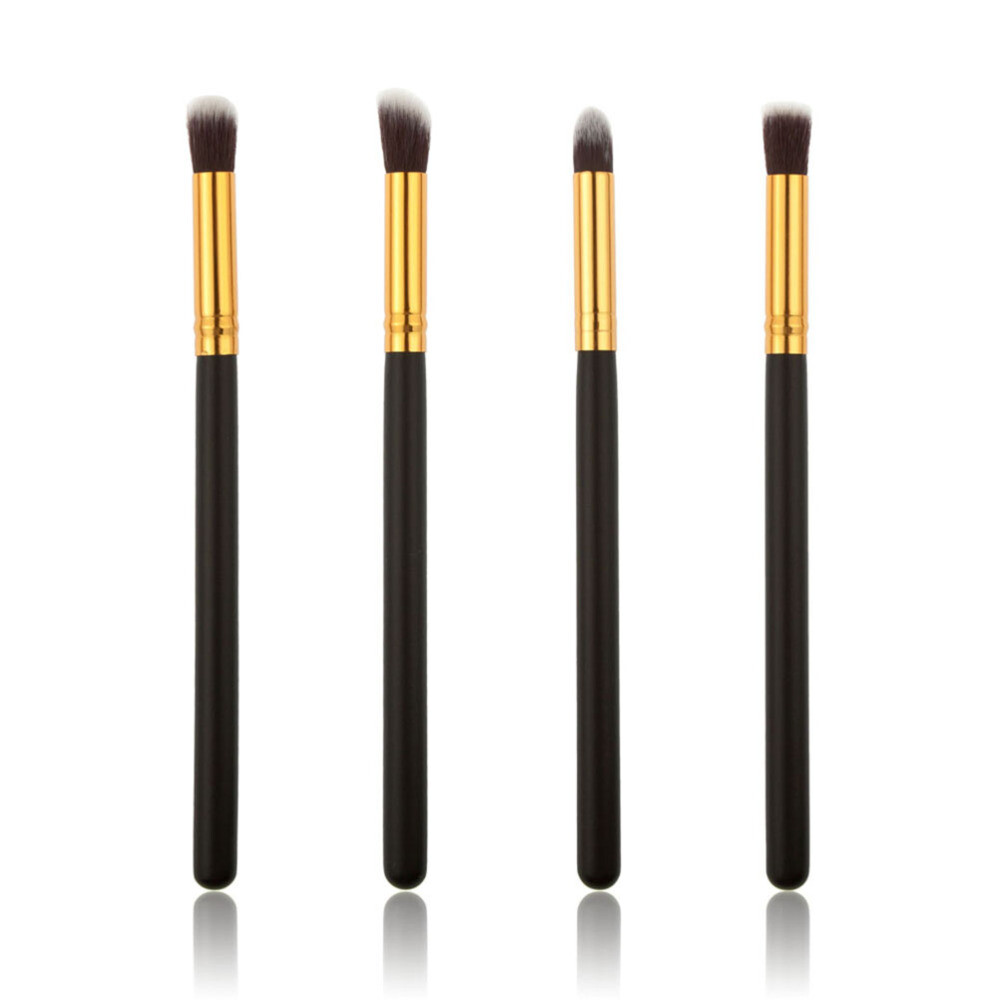 4 Pcs Stmthetic Brush for Creme Eye Shadow Retractable Makeup Brushes Set