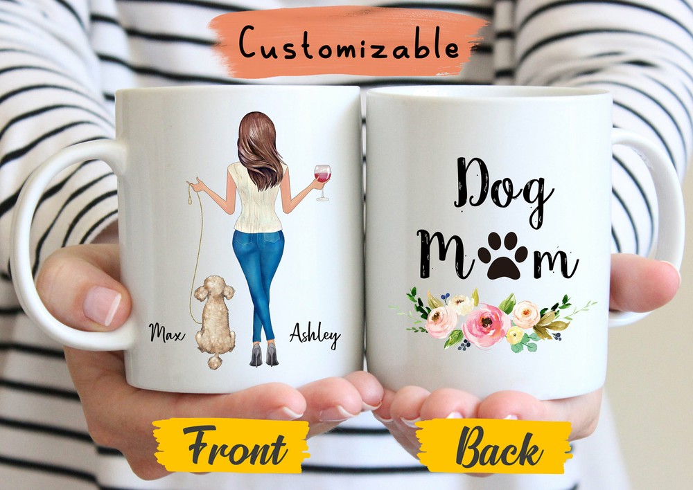 Personalized Dog Mom Mug Dog Lover Coffee Mug Dog Mug Dog Mom Mug Custom Pet