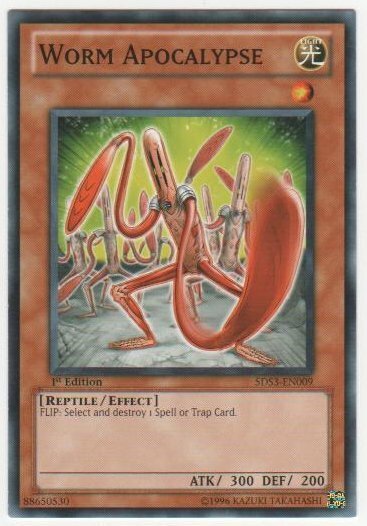 Worm Apocalypse 5DS3-EN009 Common 1st Edition x3 LP Yugioh Card  