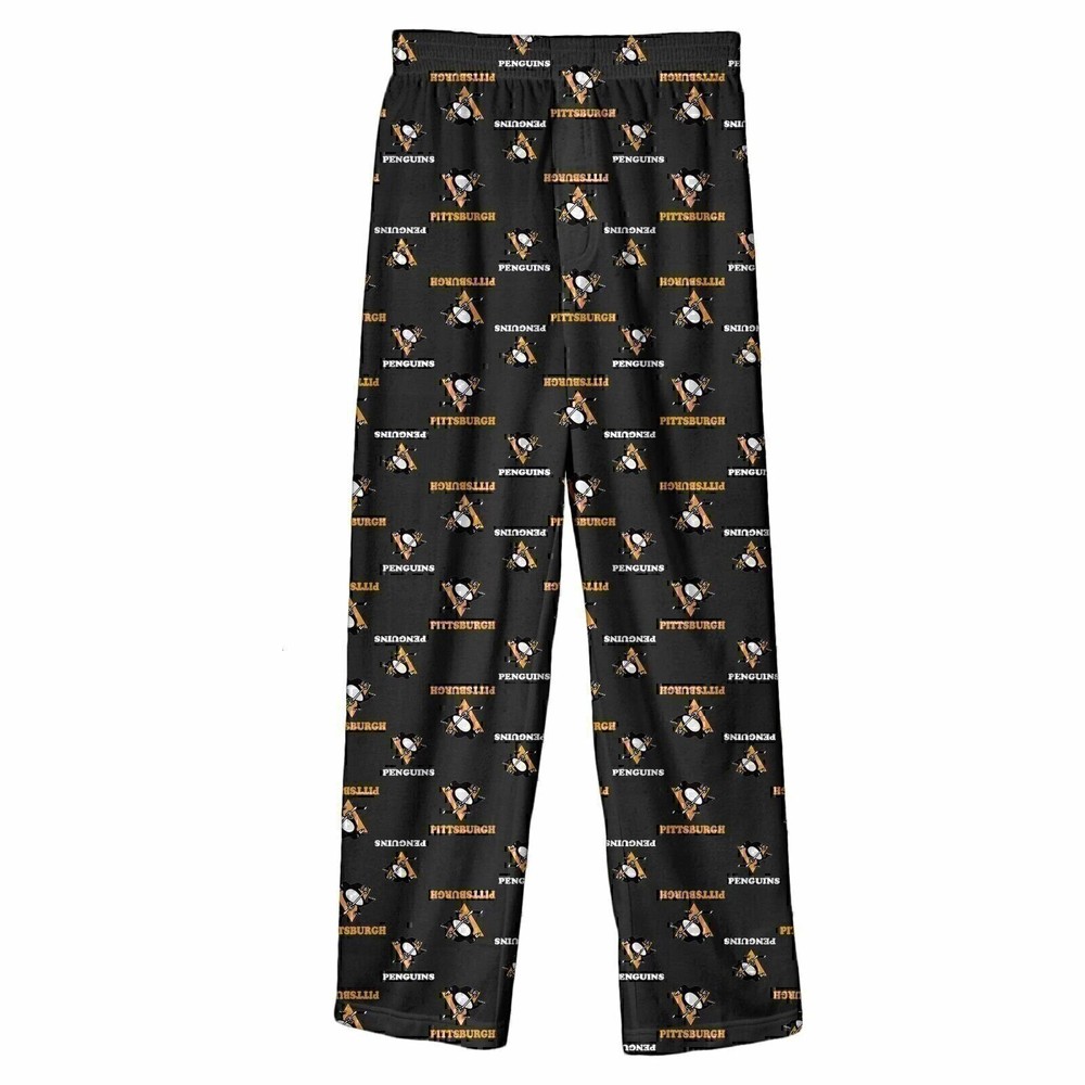 Outerstuff Youth Pittsburgh Penguins Allover Print Pyjama Pants