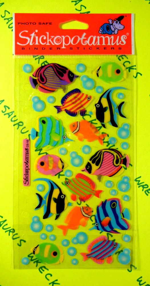 Stickopotamus Tropical Fish Sticker Pack