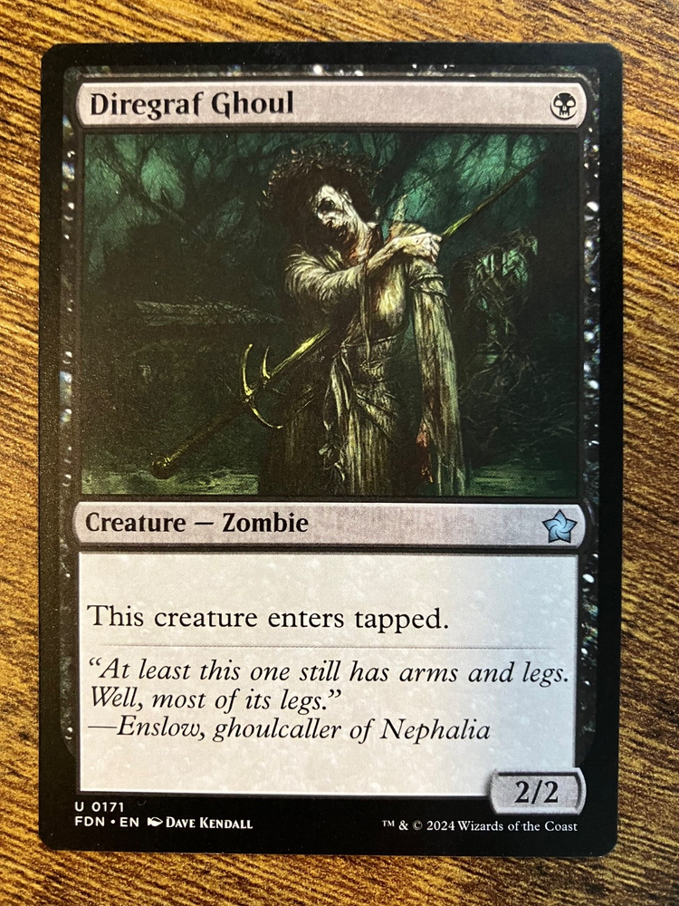 Diregraf Ghoul Foundations Regular MTG Card