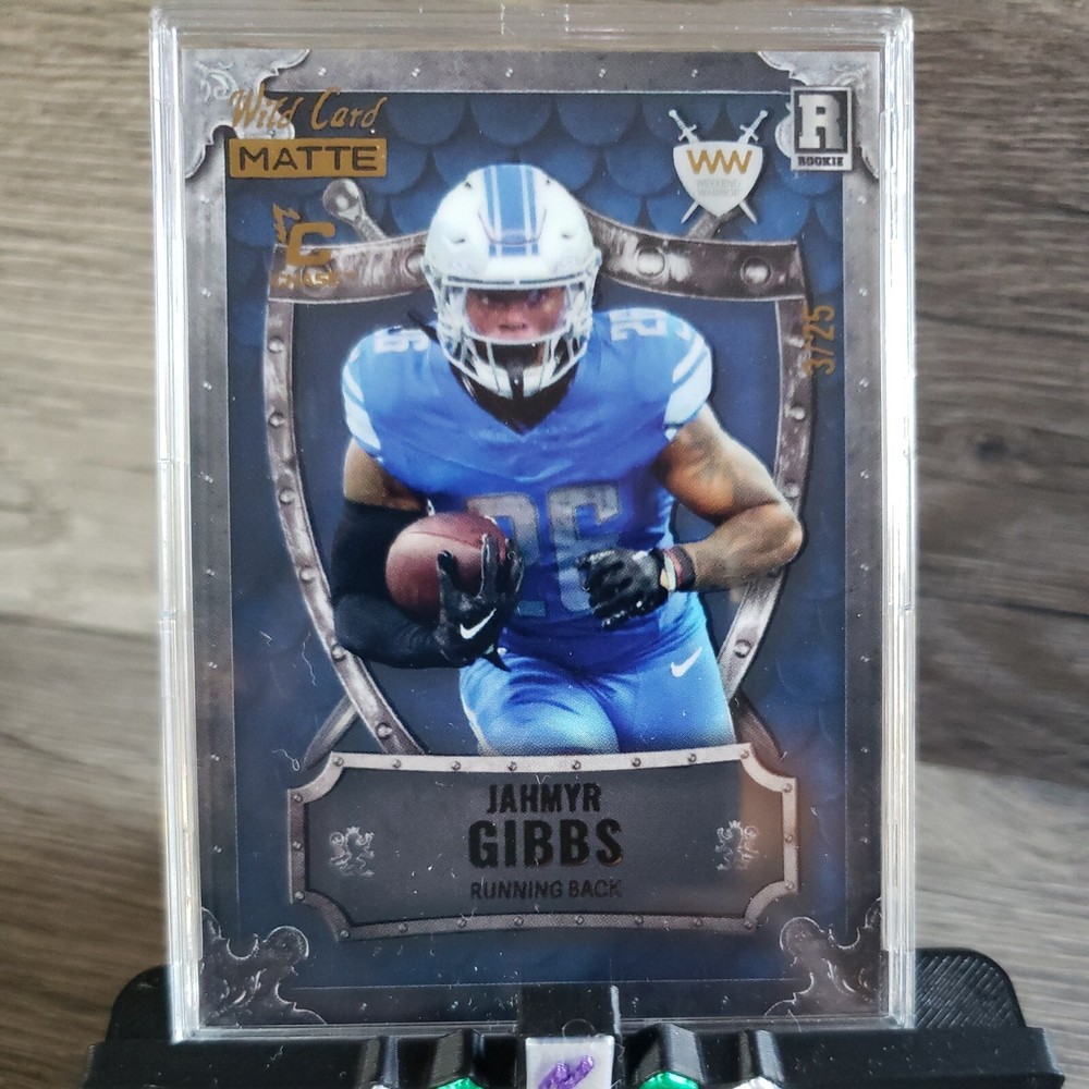 Jahmyr Gibbs Wild Card Matte/25