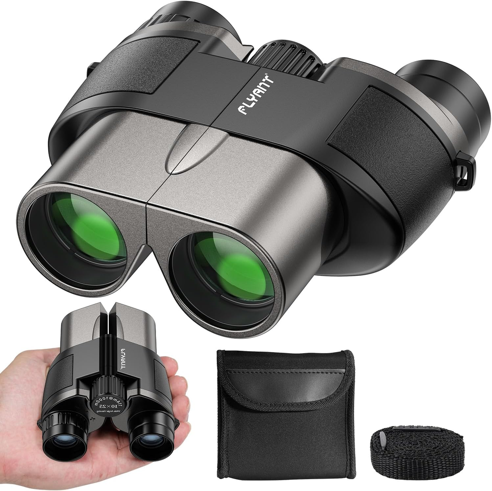 Compact Binoculars for Adults and Kids for Bird Watching Waterproof 12X25