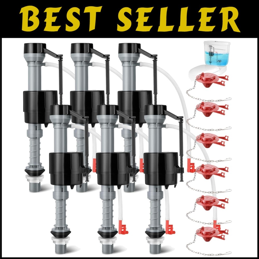 6 Universal Toilet Float Replacement Kits for Easy DIY Efficiency Upgrade