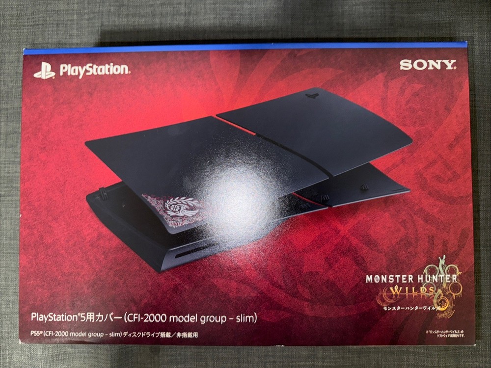 Sony PS5 Slim Monster Hunter Wilds Cover Limited Edition CFIJ-16022 PlayStation5