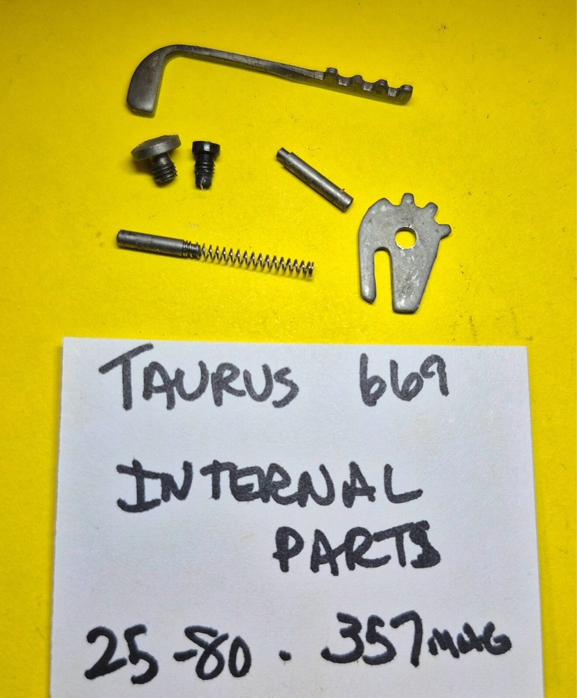 TAURUS 669 357 MAG STAINLESS STEEL HAMMER BLOCK PLUNGER SPRING GEAR PIN 25-80