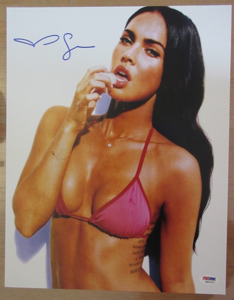 Megan Fox Signed 11x14 Photo - PSA DNA