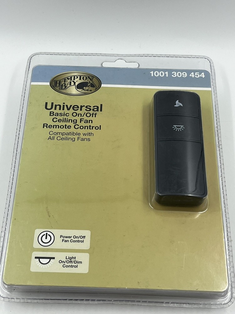 New Hampton Bay Universal Basic On / Off Ceiling Fan Remote Control 1001309454