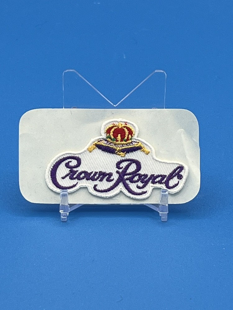 Crown Royal Iron-on Sew-on Embroidered Patch Collectible