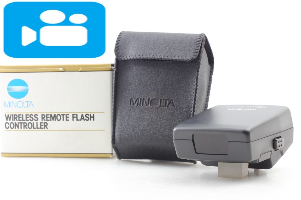 🎦👀[N MINT] Minolta Wireless Remote Flash Controller for Alpha a-9Xi From JAPAN