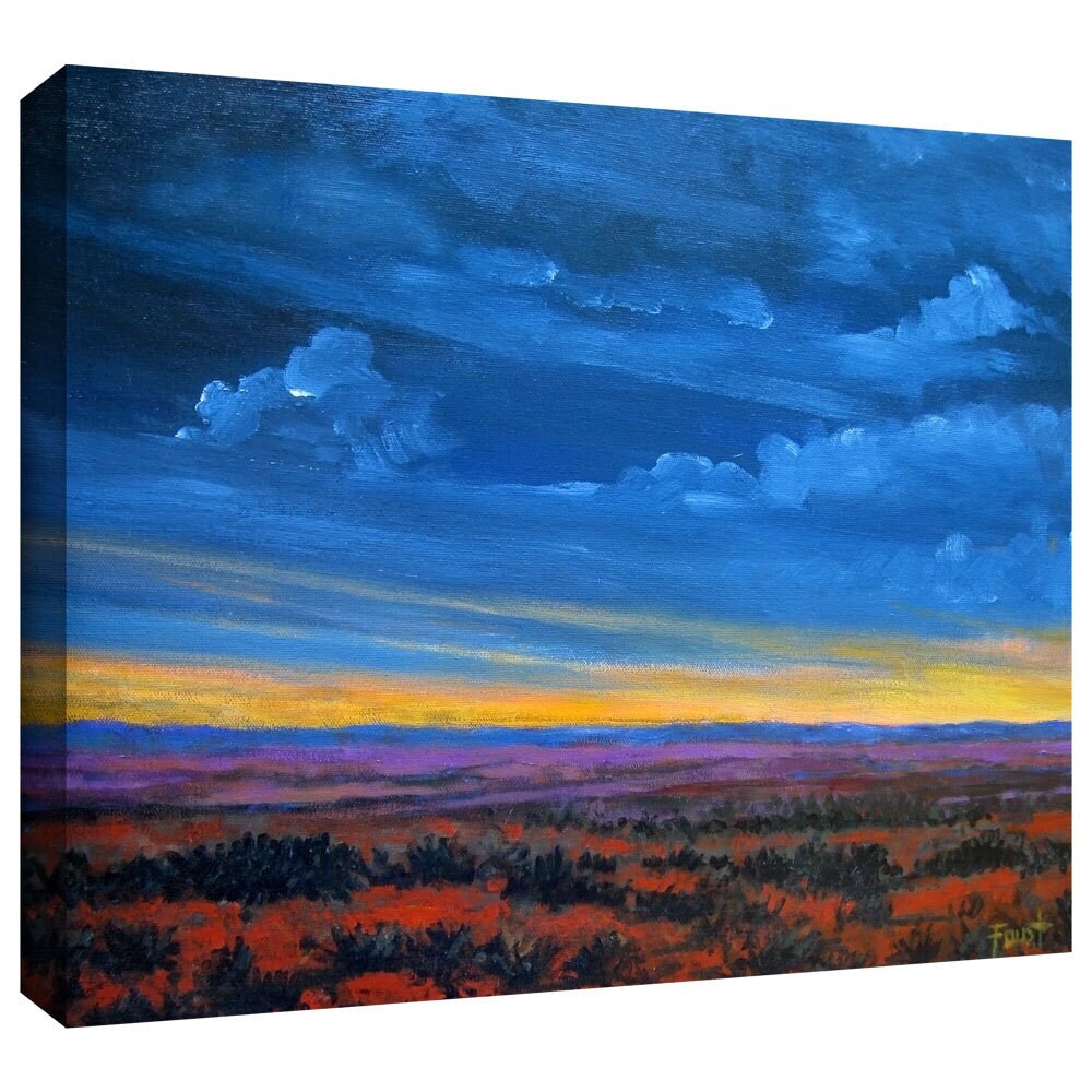 Art Wall Gene Foust 'Shadow Moses' Gallery-wrapped Canvas